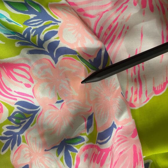 Lilly Pulitzer Rivera Midi Dress, Smocked Top, XL - Picture 6 of 9